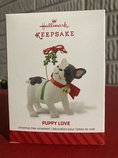 hallmark ornament puppy love|hallmark sympathy ornaments.